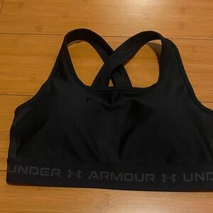 Black under Armour athletic gym top